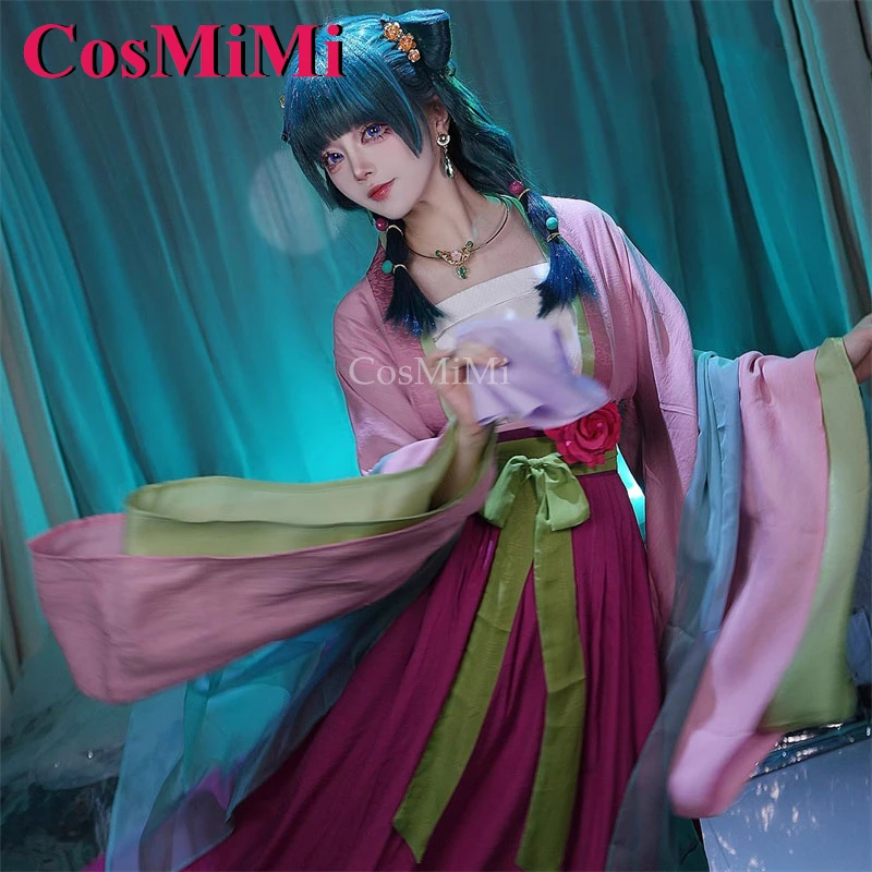 CosMiMi Anime The Apothecary Diaries Maomao Cosplay Costume Gorgeous Elegant Dancing Dress Carnival Party Role Play Clothing New