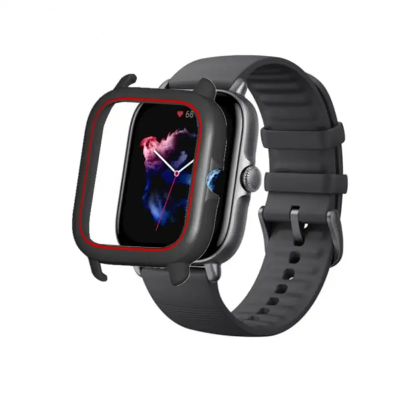 Watch Case Plastic Smart Accessories For Amazfit Gts 3 Case Pc Protector Cover Lightweight Protective Shell Drop-proof
