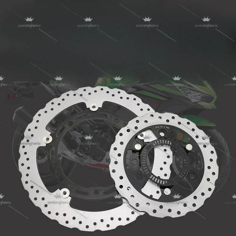 

for Kawasaki Ninja 400 NINJA400 EX400 Z400 front and rear brake leather front and rear brake disc