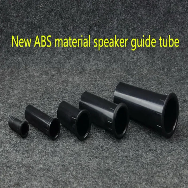 Speaker Guide Tube Connector New ABS material Available in five sizes black