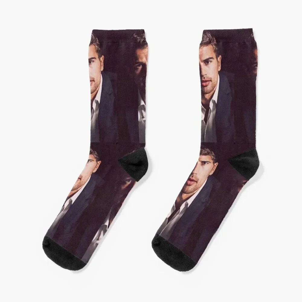 theo james Socks Running hip hop cute Socks For Women Men's