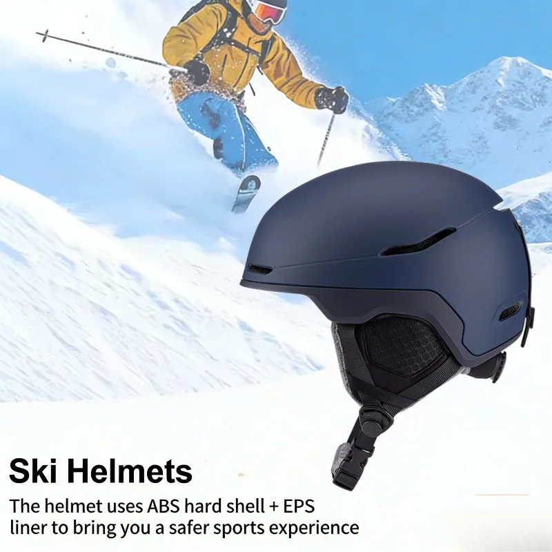 

Universal Adult Winter Ski Helmet One-piece Outdoor Sports Safety Helmet For Ski Snowboarding Skating