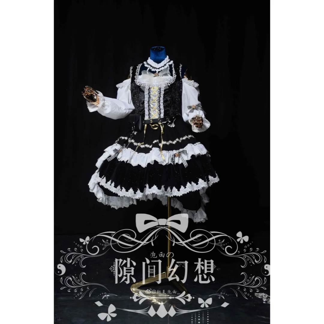 Mooyiyi cos Kirisame Marisa disfraz de Cosplay Halloween Navidad fiesta de juegos de rol cómic vestido de mujer Touhou proyecto personalizado