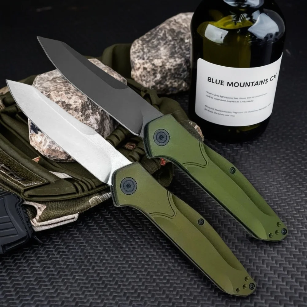 

Durable BM 9400 Tactical Folding Knife D2 Steel Blade with Aluminum Handle Outdoor Fishing Hunting Camping Multi-Function Tool