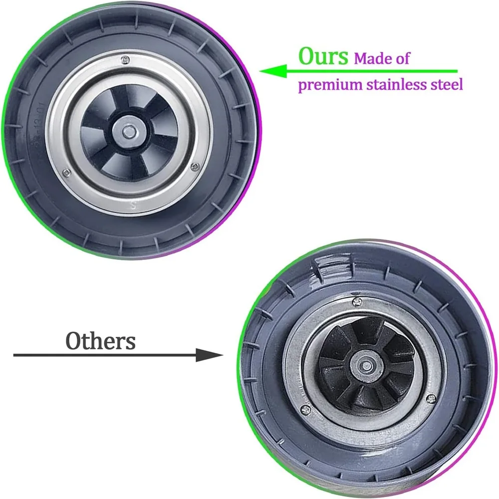 Replacement Blender Blade Parts for NutriBullet 600w 900w Blender including Extractor Blade Gasket and Gear (2-pack)