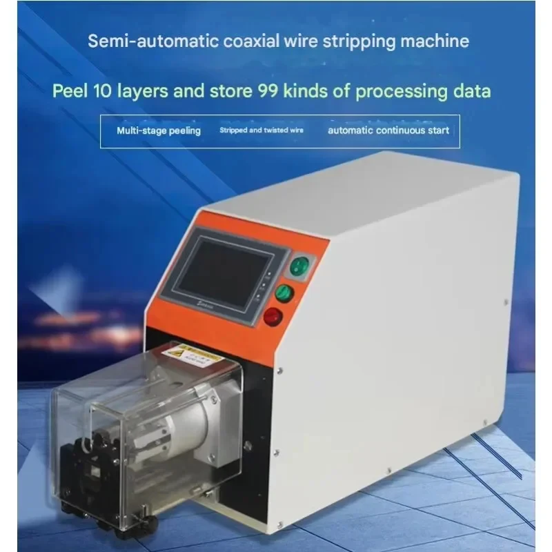 SemiAutomatic Multilayer Wire Stripper Coaxial Stripping .-.mm Diameter Cle P