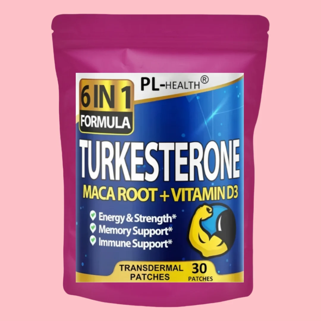 

Транзимические патчи Turkesterone, повышающие выносливость энергии -30 патчей, поставка на одну месяц