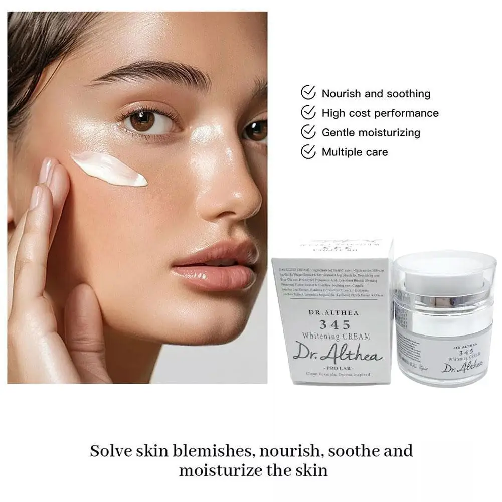 1 個 50 グラム韓国 345 抗酸化保湿修復クリーム深い水分補給スキンバリアケア敏感肌のための鎮静フォーミュラ