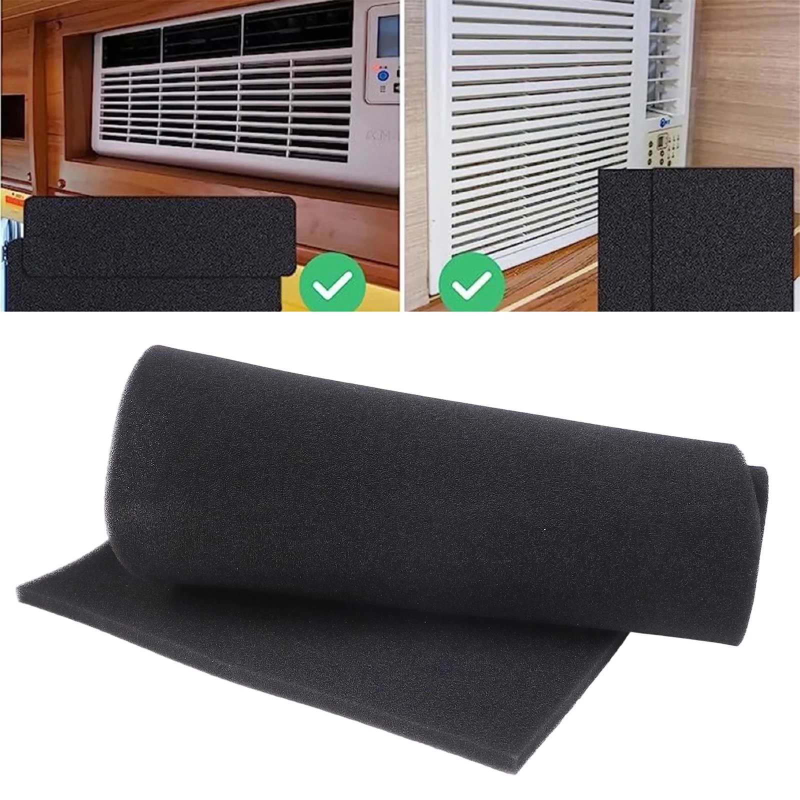 Activated Carbon Air Conditioner Filter Replacement for Efficient Removal and Cleaner Air Circulation in Your Space