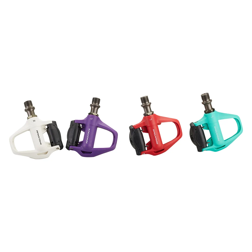 RACEWORK R550 Ultralight Pedals for PD-R8000 for Road Bike with SH Cleats SPD Pedal Converter Colorful Bicycle Parts