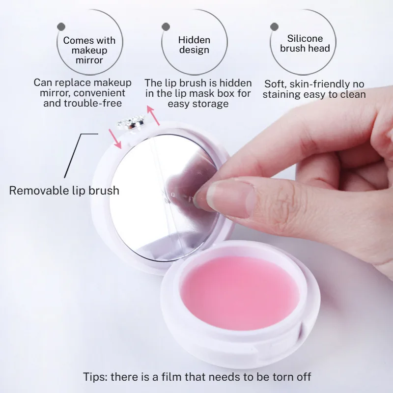 Universal Rose Sleeping Lip Mask for Hydration and Lip Line Reduction Moisturizing Overnight Treatment Imported Formula for Lips