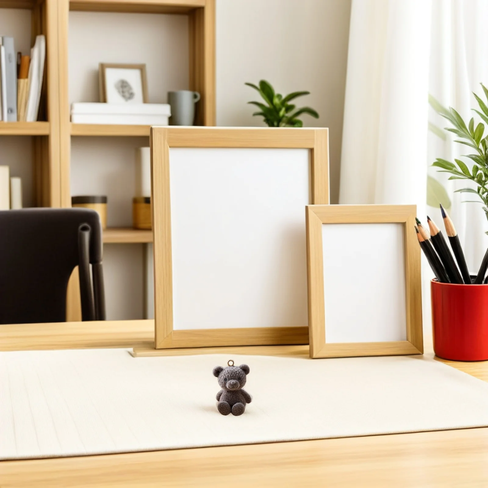 

3Pcs Kawaii Bear Charms Compact Pendants for Bracelets Earrings Necklaces Jewelry Making Supplies Creative DIY Accessories Bulk