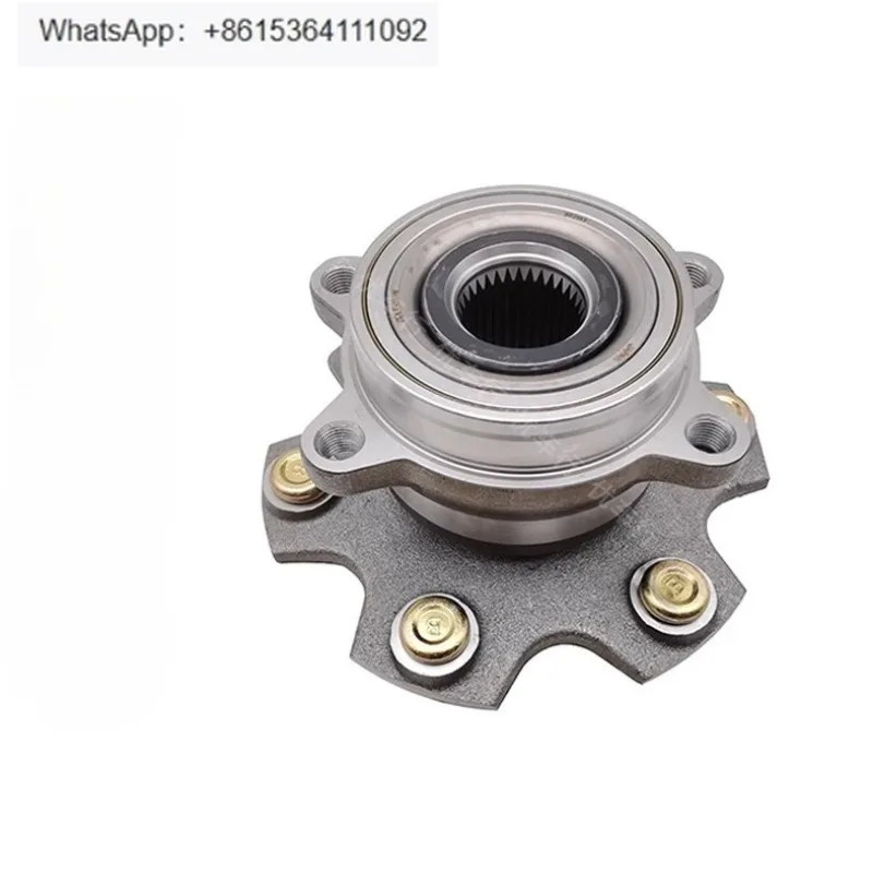 

Front and rear wheel axle head hub bearing assembly