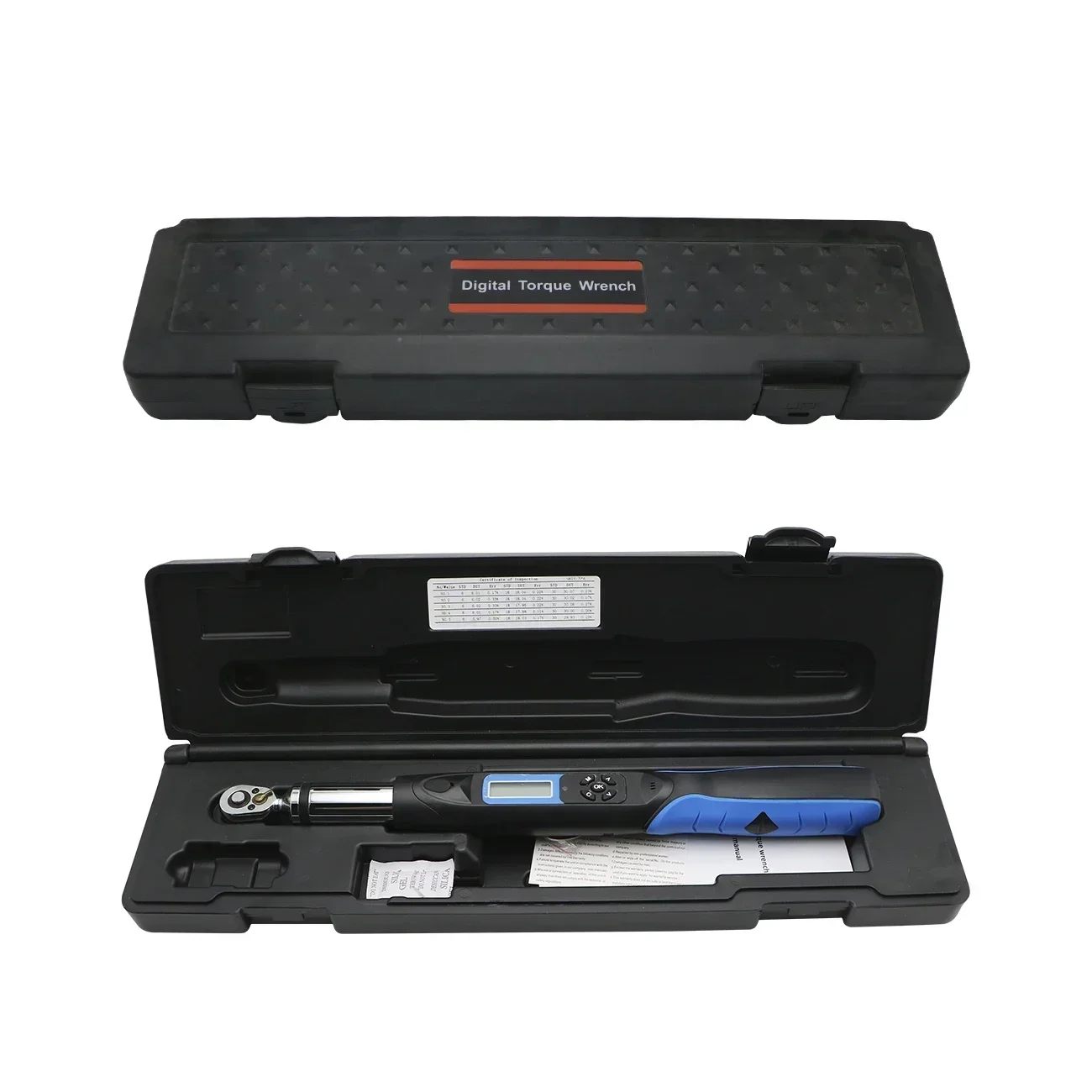Shahe Llave dinamométrica digital grande de 3/4" Llave dinamométrica electrónica ajustable con zumbador y flash LED ± 2,5% AWG de alta precisión
