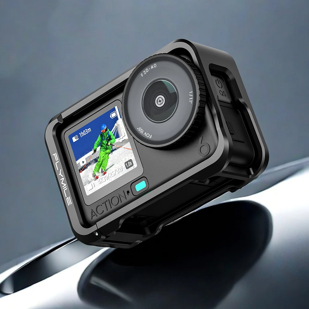 

Aluminum Alloy Protective Case for DJI OSMO ACTION 6 Rabbit Cage Metal Frame and Lens Protection Cover