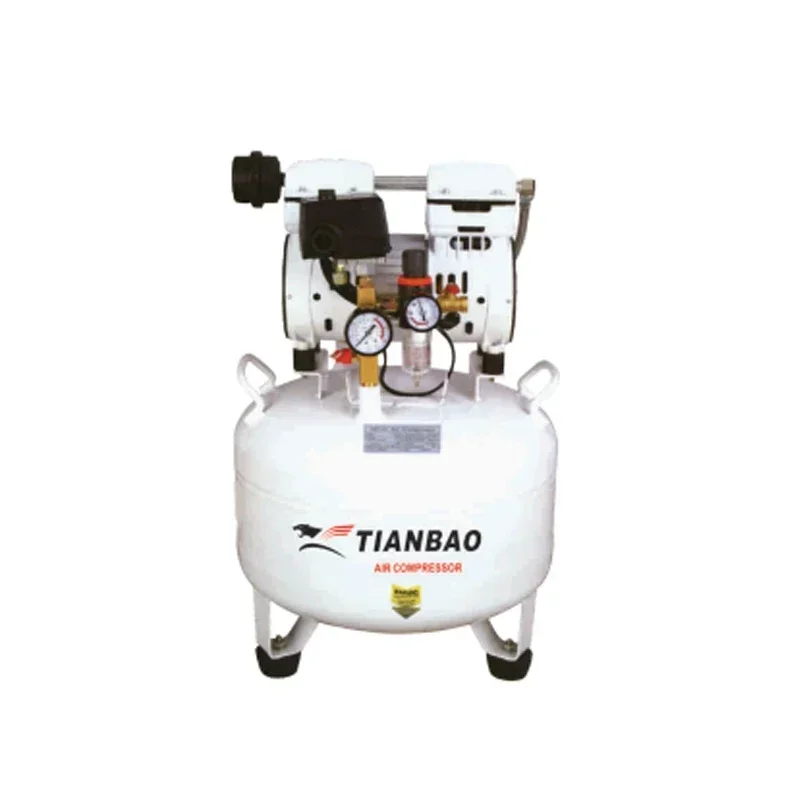 

NEW TB-750-35 135L/min 1440 r/min 0.75HP/KW 35L High Pressure Oil Free Portable Air Compressor Price