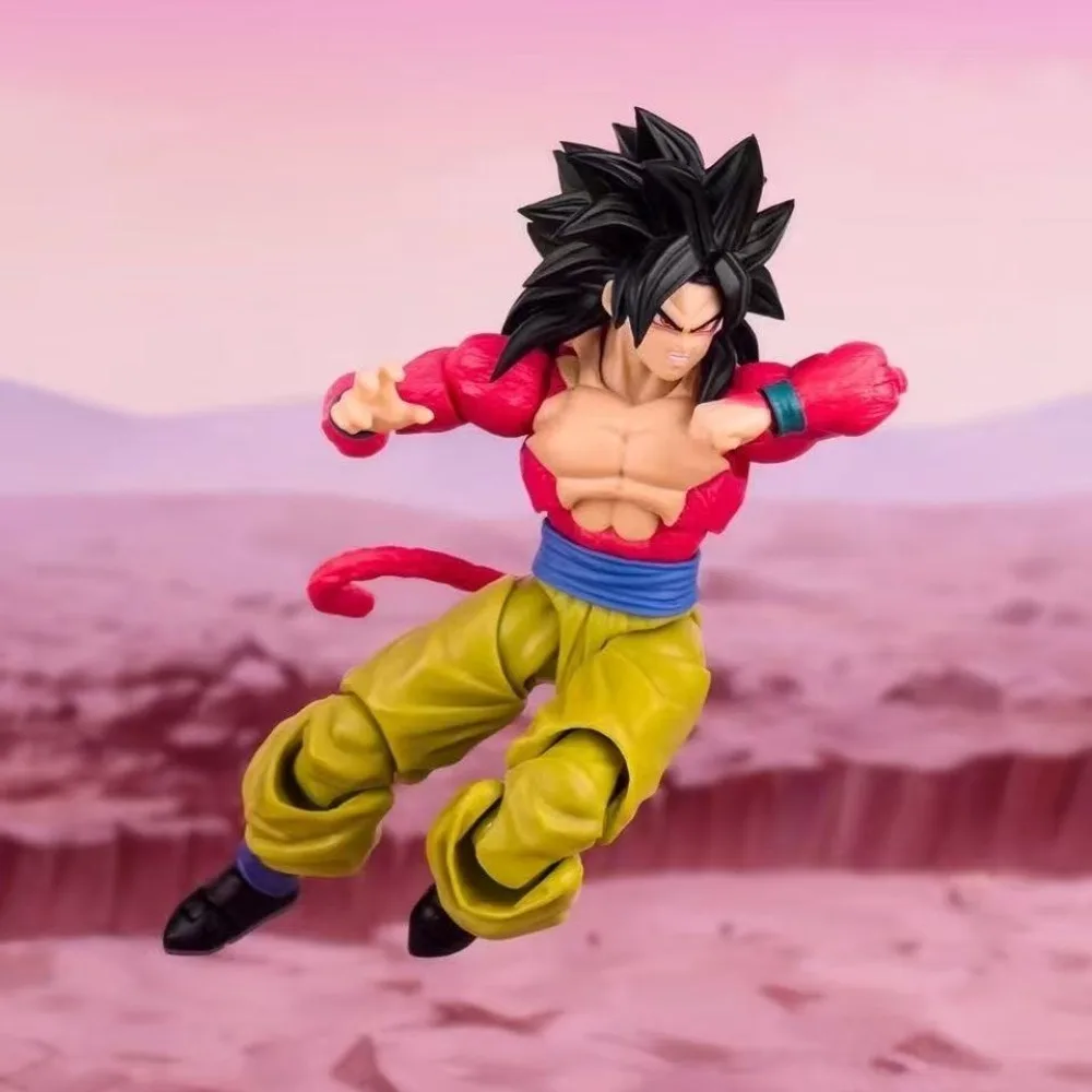 Demoniacal Fit Dragon Ball Super Saiyan SSJ4 Son Goku Untamed Power Articulated Action Figure Collectible Model Toys Gifts view 6
