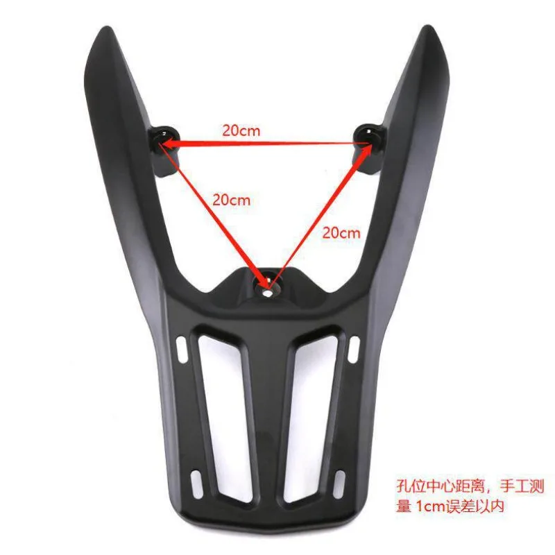 Rear Luggage Carrier Aluminum Top Case Mount Bracket Fit For Click150 V2 V3 For CLICK125 For VARIO150 Scooter Accessories view 3