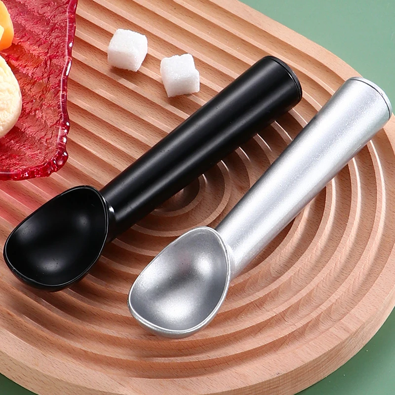 Spoon Portable Aluminum Alloy Non-stick Anti-feeze Ice Cream Baller Stainless Steel Scoop Home Kitchen Tools