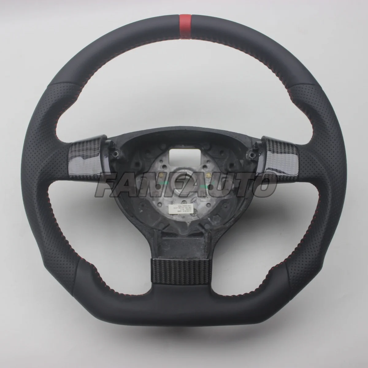 Custom Replacement Real Carbon Fiber Steering Wheel for VW Volkswagen Golf 5 Jetta Mk5 GTI R32 EOS Passat B6 Bora image 3
