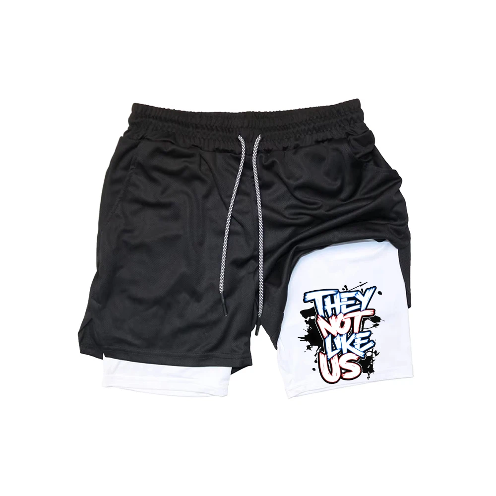 

Мужские быстросохнущие шорты 2-в-1 с карманом для телефона | Шорты для бега и фитнеса ZY00109