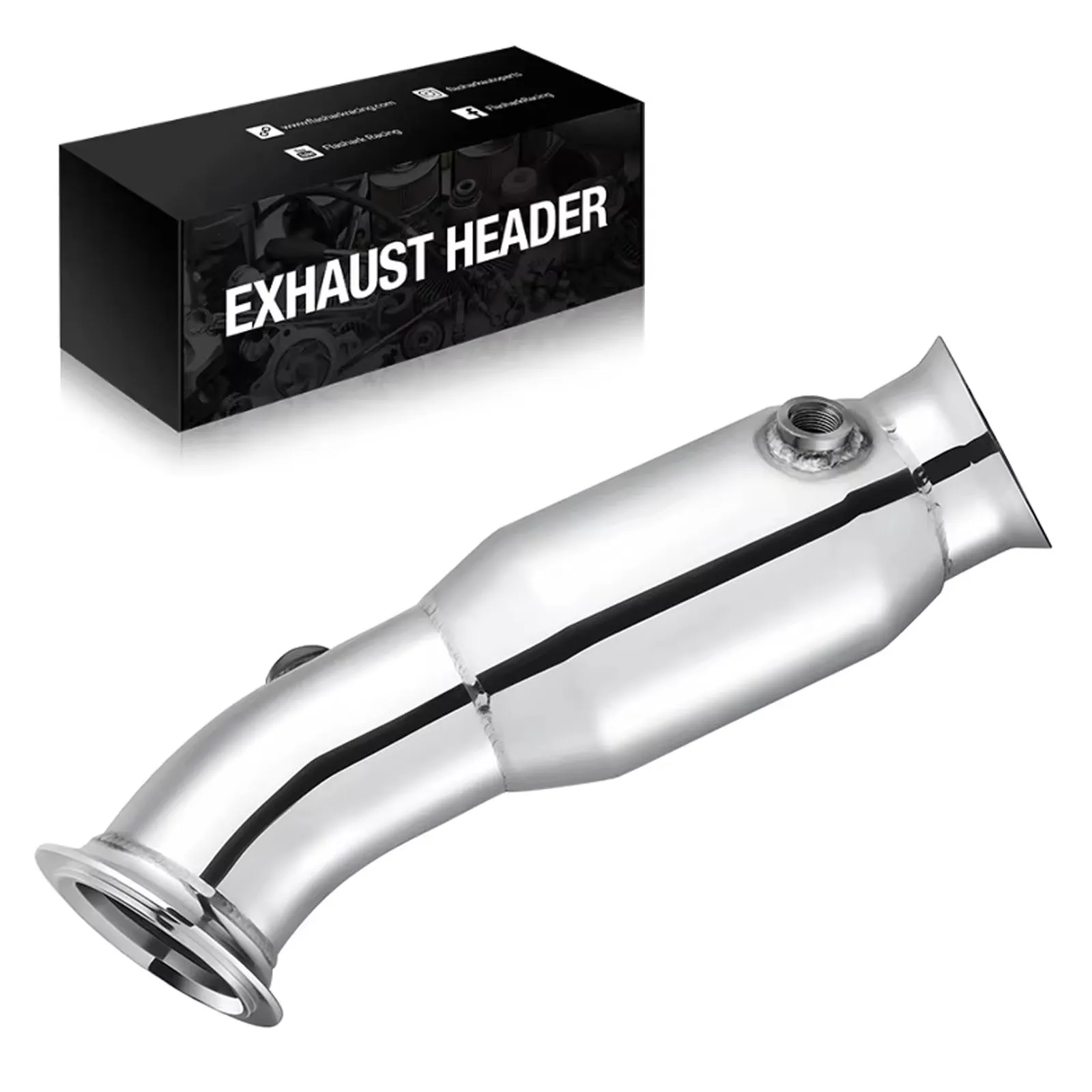 

3.5" N55 Downpipe Upgrade for 2012-2013.07 BMW M135i/335i/M2 F20/F21/F22/F30/F32/F33/F87.