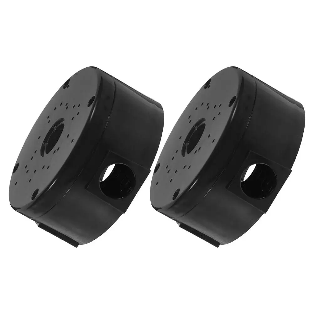 

2Pcs Waterproof Cable Hide Box 10MM Diameter Wall Mount Security Camera Junction Box Cover Outdoor Cord Safety Protection