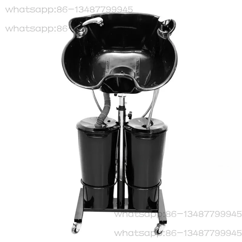 

Hair Mobile Vertical Shampoo Basin Chong Basin Patient Pregnant Women Elderly Barber Shop Sitting Shampoo Chair