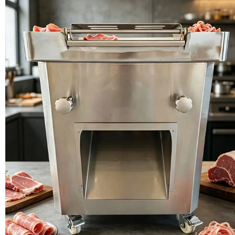 

Electric Meat Slicer Shredding Dicing Machine For Canteen Hotel Kitchen Restaurant Supermarket Meat Cutting Machine