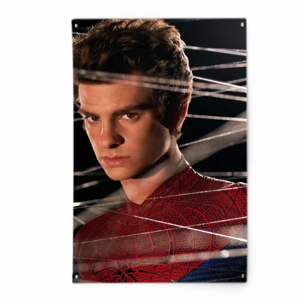 Spider A-Andrew Garfield  Flag DIY Flag For Family Group Party Living Room Home Dorm Decor Wall Art Decor Banner