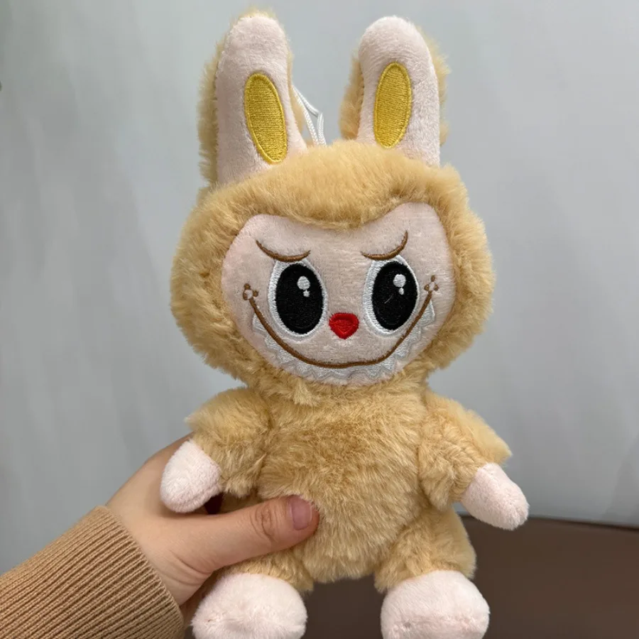 Anime Monster Labubu Kawaii pluszowa brelok zabawka Model figurki prezent lalki z kreskówek miękka pluszowa Pushie wystrój torby zabawka prezenty