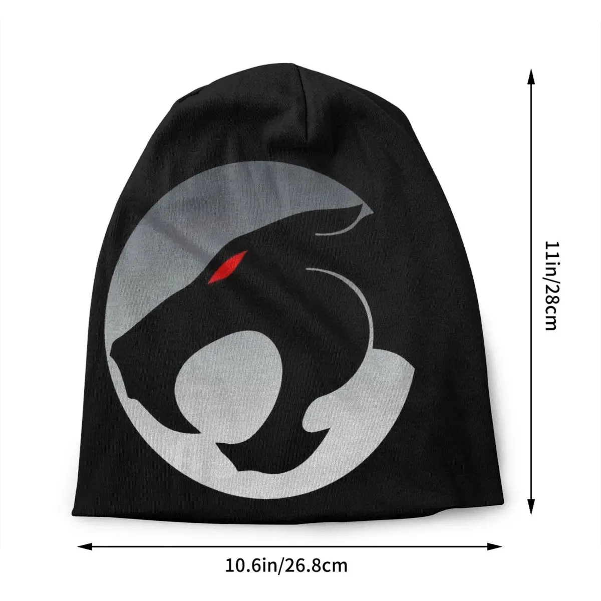 Gorro de punto con logotipo de Thundercats para hombre y mujer, gorros con dibujos animados de Anime, gorros cálidos de invierno