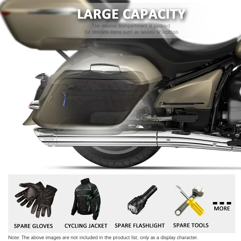 For BMW R18 B R 18 Transcontinental K1600B K 1600 B K1600 B All years Motorcycle Accessories Side Luggage Bags Saddle Lining Bag