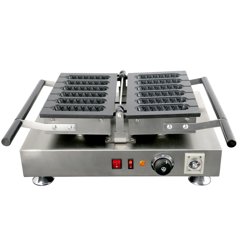 

Electric Waffle Stick Machine Commercial Non-stick Hot Dog Stick Lolly Waffles Maker Waffle Stick Making Machine