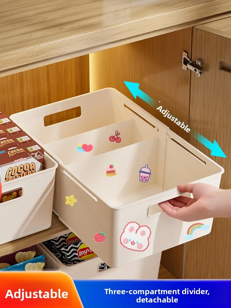 

Large Capaci Plastic Storage Box Toy Organizer Kitchen My Item Basket Rectangular Home Use Utili Basket Storage Container