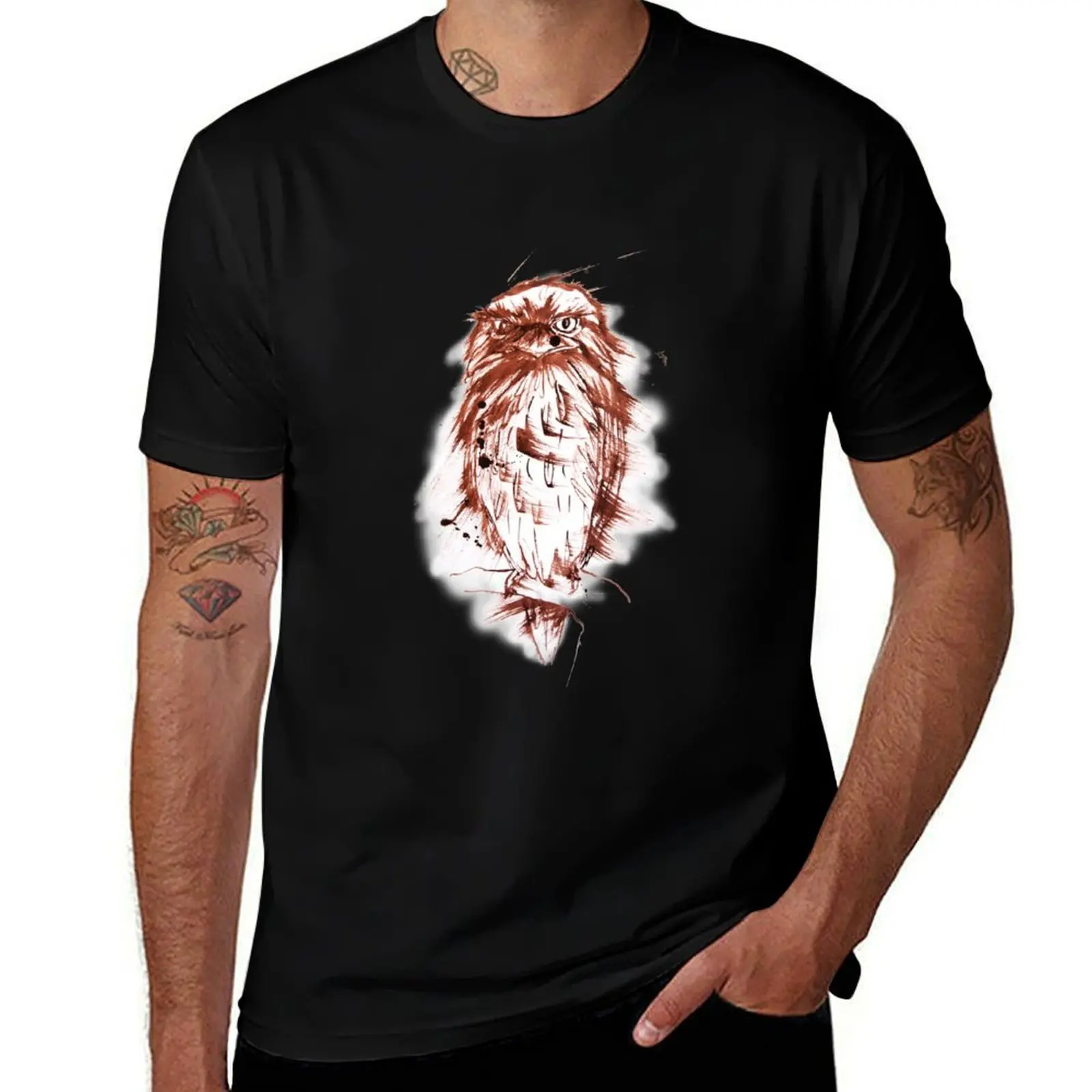 

Hi' Tawny Frogmouth T-Shirt graphic shirts shirts graphic funny gifts shirts graphic tees black t-shirts for men