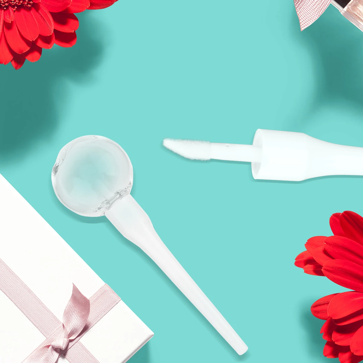 14 Uds. Tubos de lápiz labial vacíos, contenedores DIY ligeros y portátiles de tamaño de viaje para brillo de labios, accesorios de maquillaje de aceite de labios