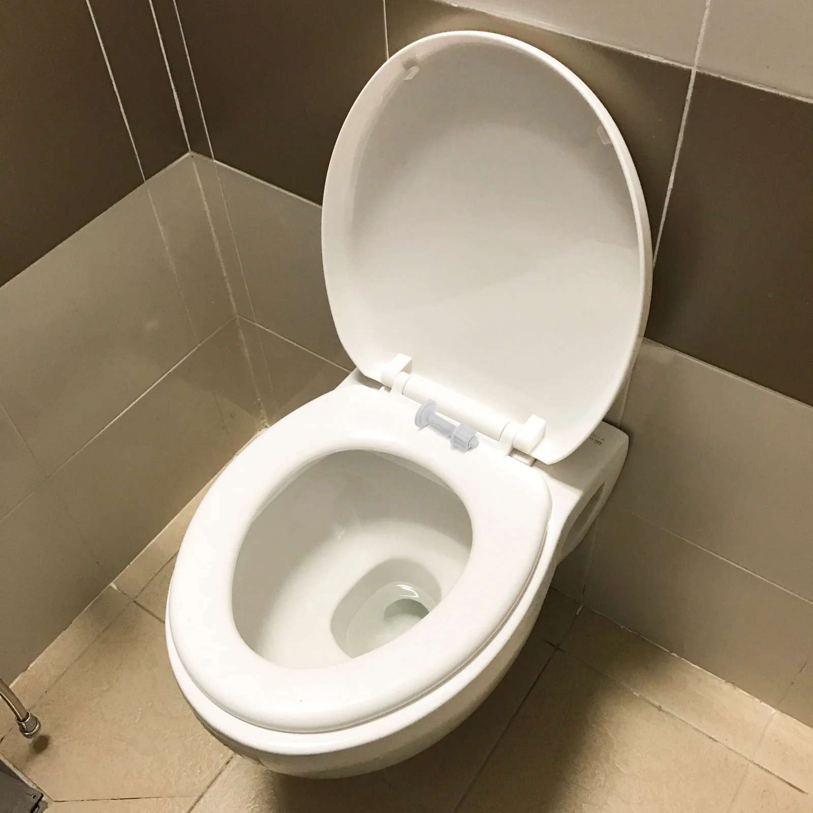 

2Pcs Toilet Seat Tightening Kit Plastic Bolts Nuts Hinges Lids Quick Installation Robust Daily Use Secure Fixation