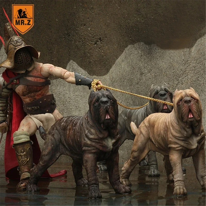 

Mr.Z 1:6 Scale Neopolitan Mastiff Neapolitan Pet Healing Action Figure Animal Model Toy Decoration Collection Display Fans Gifts