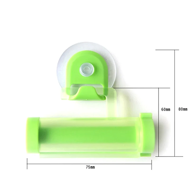 Multipurpose Rolling Tube Squeezer Tooth Paste Dispenser Sucker Holder Dental Cream Bathroom Squeezing Dispenser