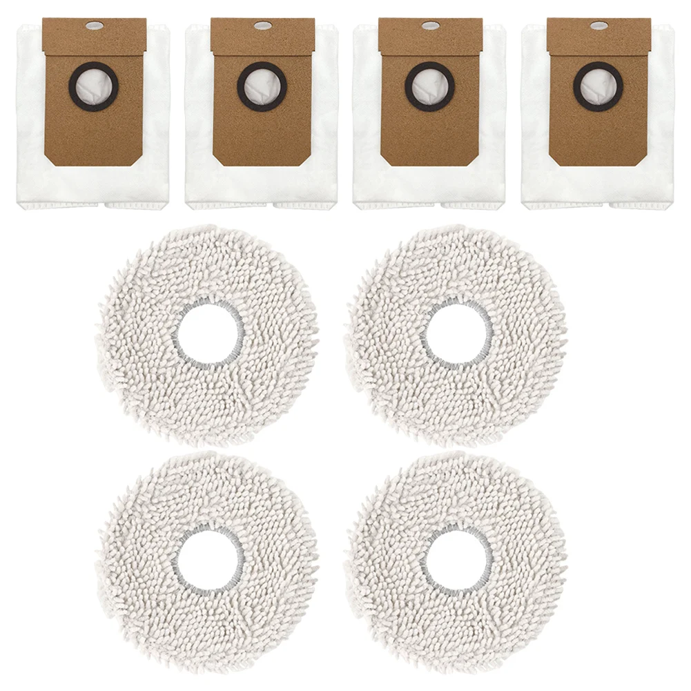 1 Set Reusable Dust Bag Strong Water Absorption Mopping Cloth For Cecotec For Conga 11090  Vacuum Cleaner Accessories