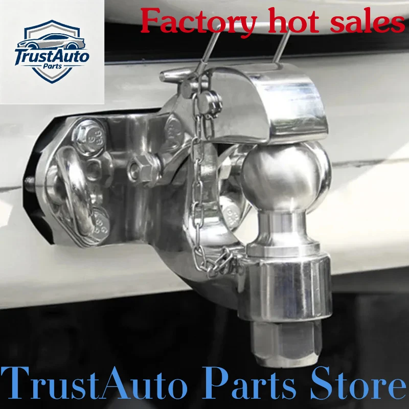 TrustAuto Parts Store Is Having A Hot SaleHeavy Steel Electroplating Procs Trailer Hitch XMm Install Hole Off-Road Refit Tow Ho