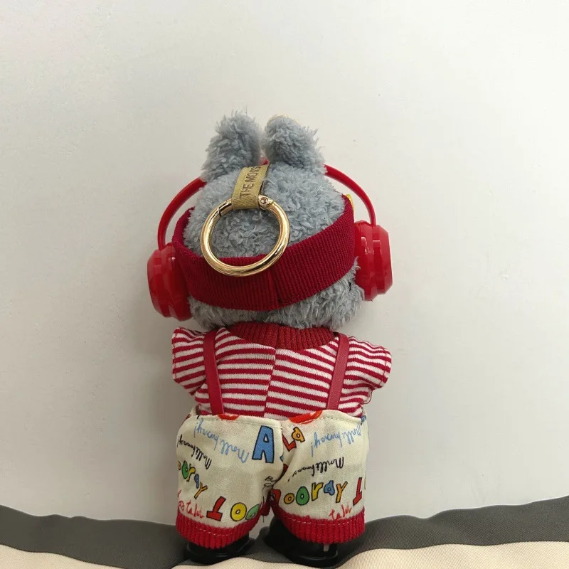 Новая популярная трендовая одежда Labubu Одежда в стиле хип-хоп с шапками Наушники Очки Обувь Модная индивидуальность