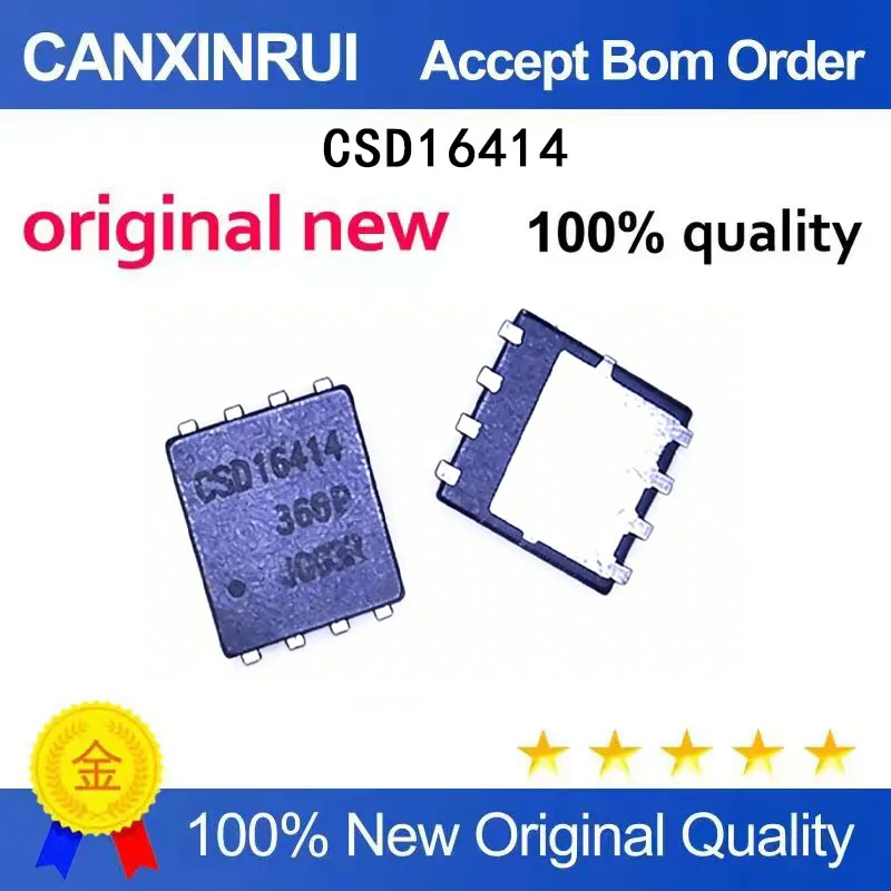 

(5-100 Pieces) Brand new stock CSD16414 CSD16414Q5 QFN