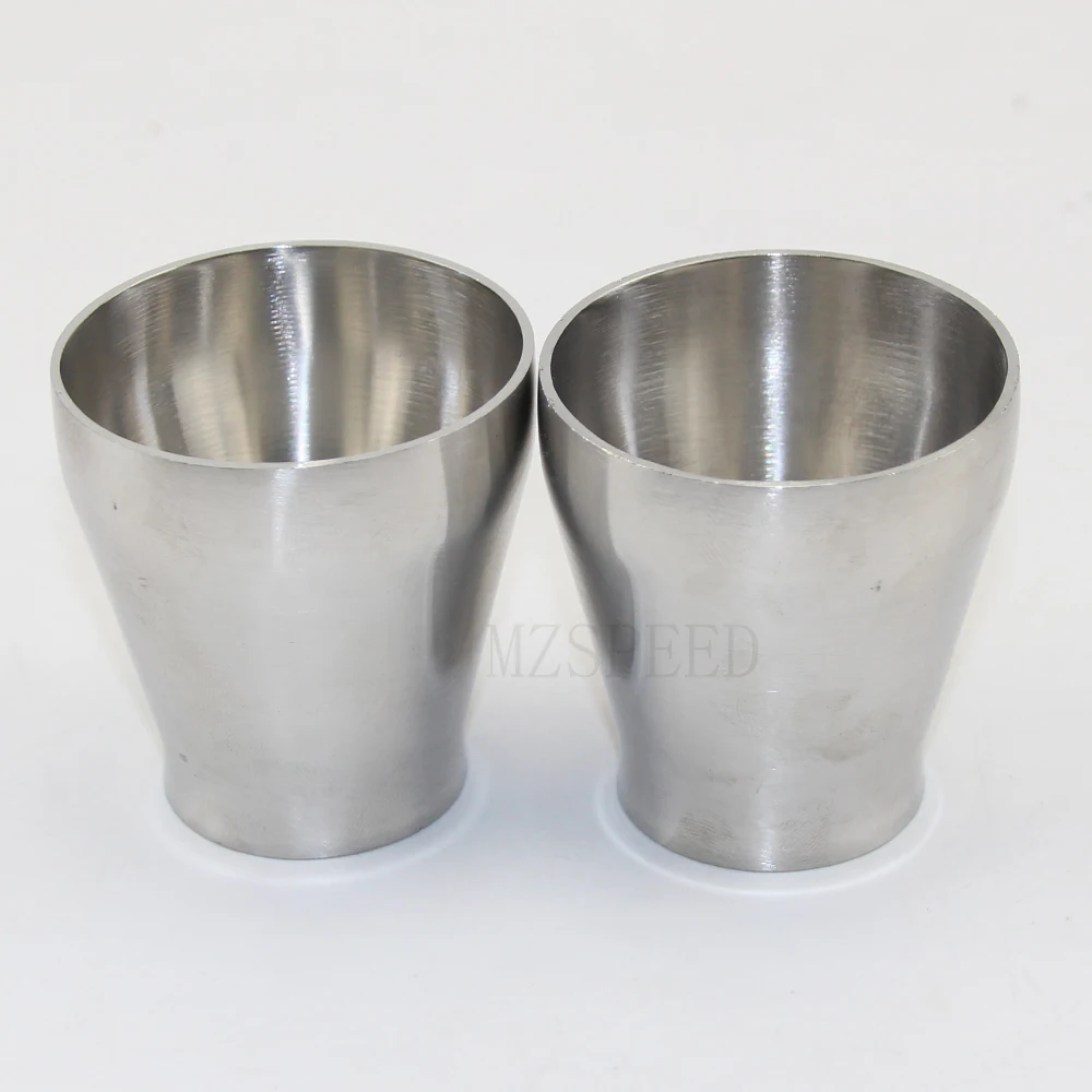 1Pcs 114mm to 38mm 51mm 54mm 70mm 85mm Car Exhaust Pipe Adapter SS304 Stainless Steel Butt Welding Concentric Reducer Tube Fitti