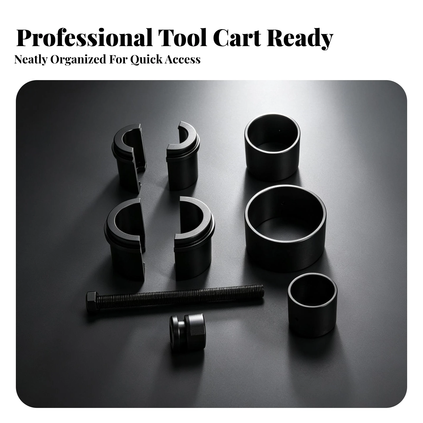 Gear Puller Tool with Split Sleeves Compact Fifth Gear Puller Manual Long-Lasting for Mechanics, Automotive Repair