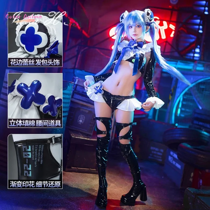 

Anime Hansel From N I cos K KE Cosplay Costumes hansel Sexy PU Bikini Halloween Costumes Momen