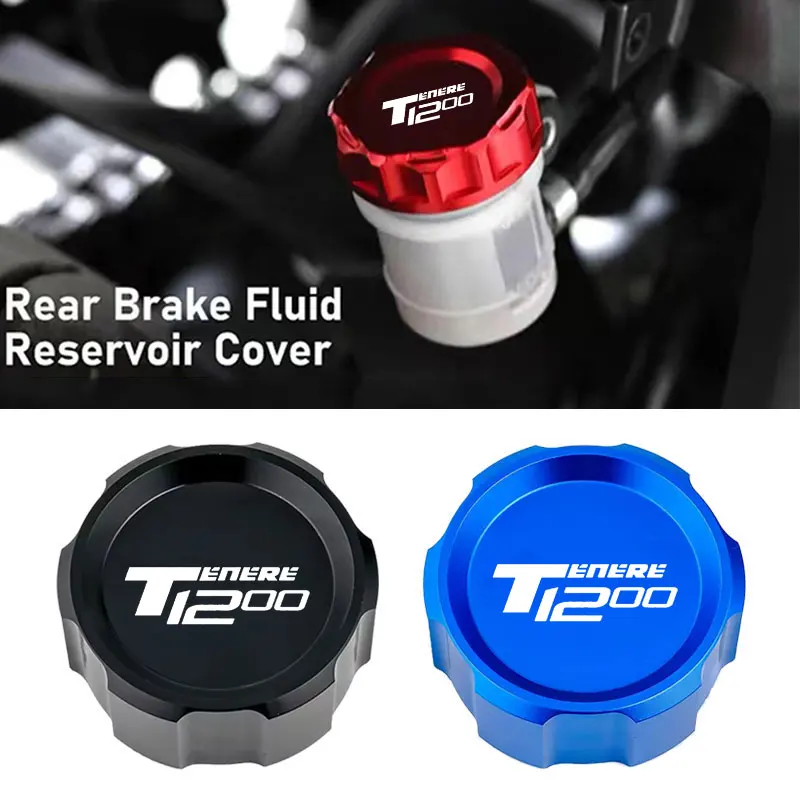 For Yamaha Super Tenere 1200 Tenere1200 XT1200Z XTZ High Quality Motorcycle Accessories rear brake Fluid Reservoir Cap Cover