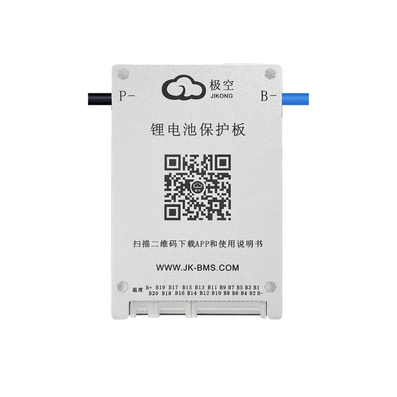 JKBMS 4S 5S 6S 7S 8S 17S 12V 24V 48V Active BMS 40A 60A Lifepo4 Li-Ion Lto Батарея Smart BMS