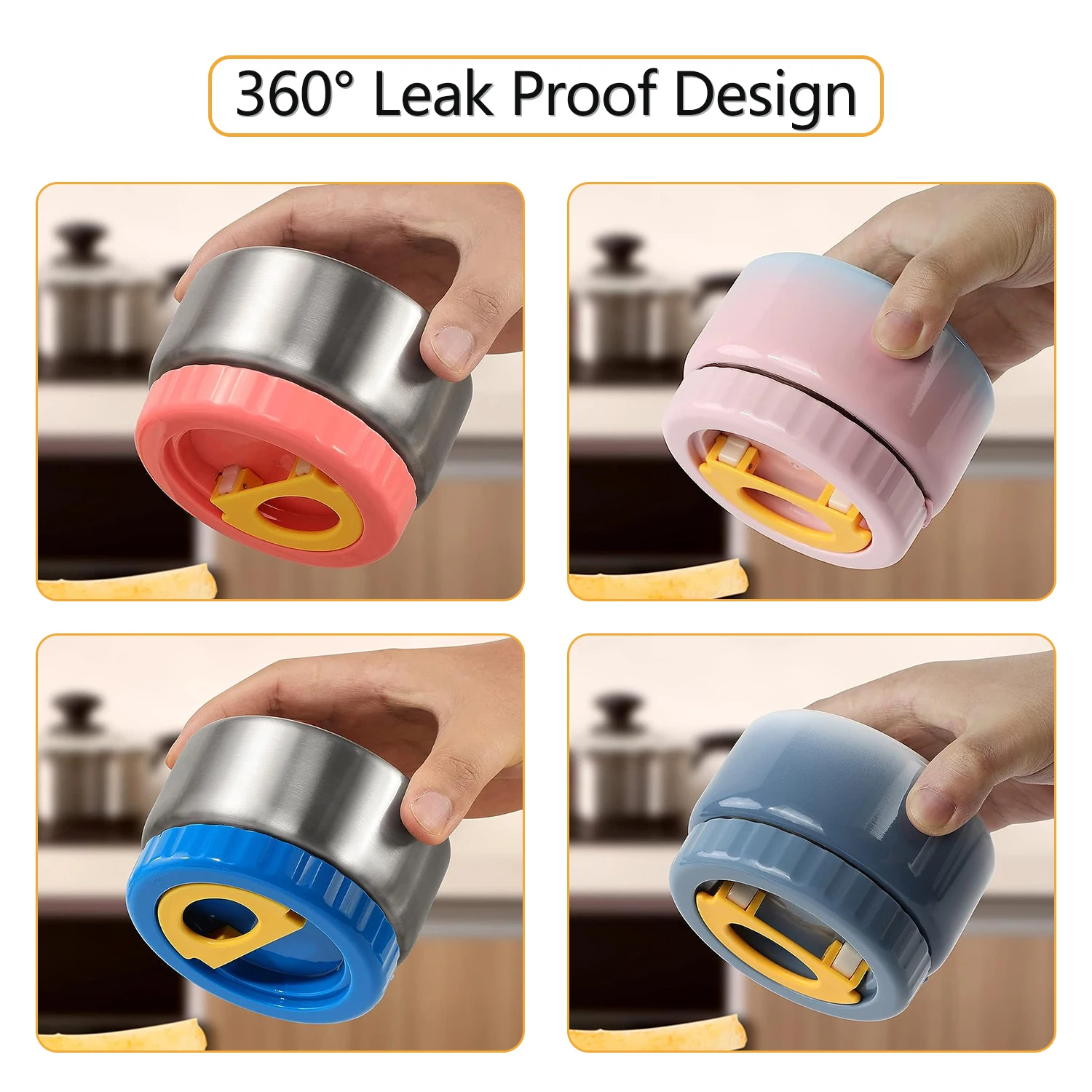 1 250ml Vacuum Insulated Soup Bowl, Suitable for School Teenagers, Office Workers, Picnics, Return to School, Beaches, Bento Box